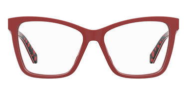 Premium Women Moschino Love Model Eyeglasses: MOL586 - Red- SpecSMART Eye Clinic (Front View)